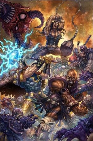 Gods of Brutality issue 1-D Alan Quah  One Stop Shop Comics Virgin Cover
