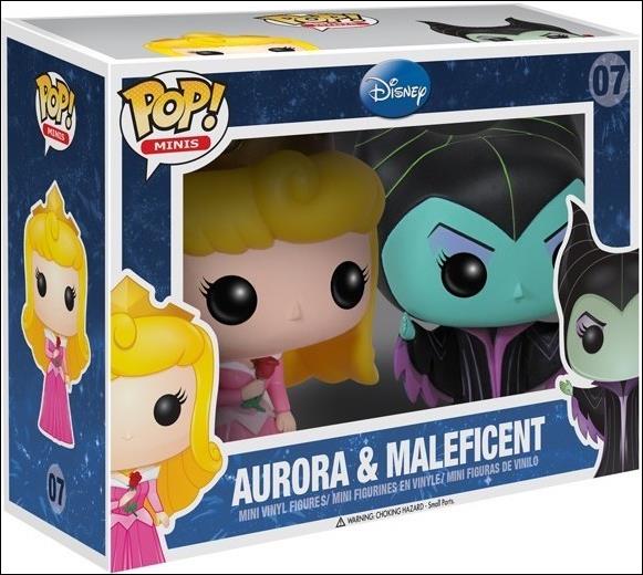 POP! Minis figure 7 Aurora & Maleficent