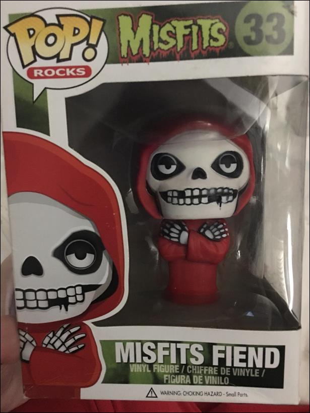 Pop! Rocks figure 33 Misfits Fiend