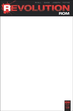 ROM: Revolution issue 1-C Blank/Sketch Cover