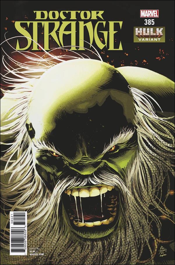 Doctor Strange (1968) issue 385-B Mike Deodato Jr. Hulk Cover