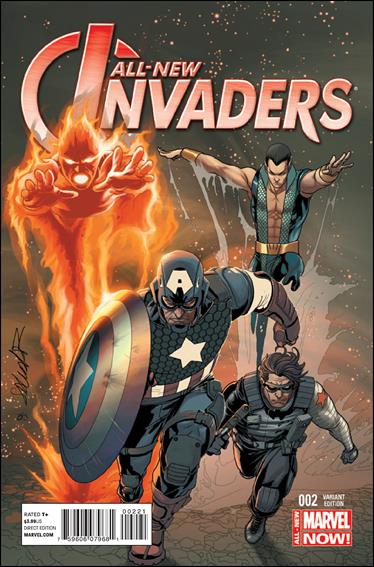 All-New Invaders issue 2-B Salvador Larroca 1:50 Cover
