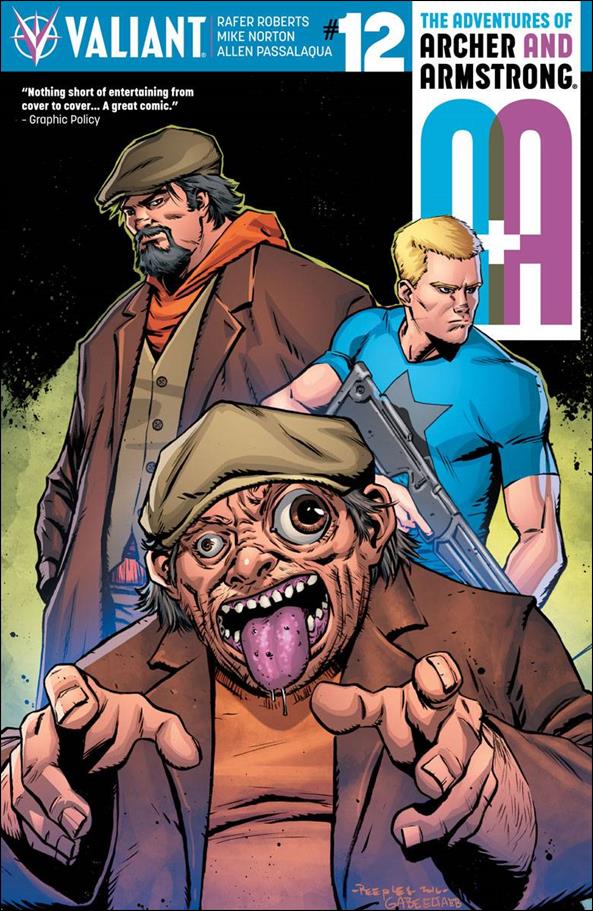 A&A: The Adventures of Archer & Armstrong issue 12-B Brent Peeples Cover