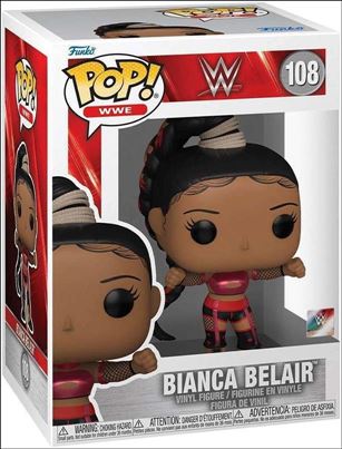 POP! WWE figure 108-B Bianca Belair (Red Costume)