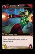 World of Warcraft: March of the Legion (Base Set) card 185 Grandma Deadsie