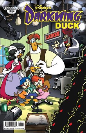 Darkwing Duck issue 12 James Silvani Cover