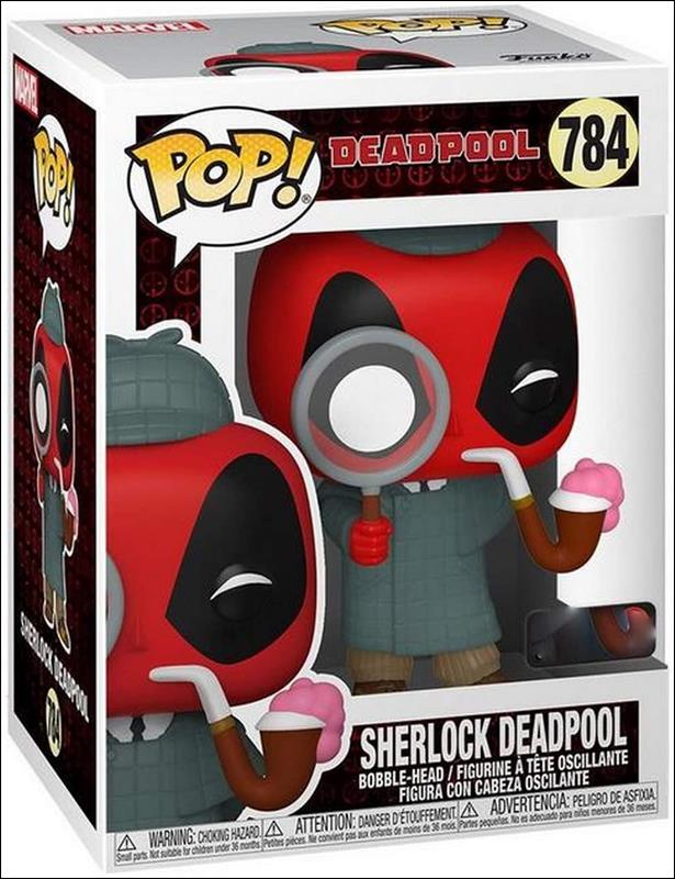 POP! Marvel figure 784 Sherlock Deadpool
