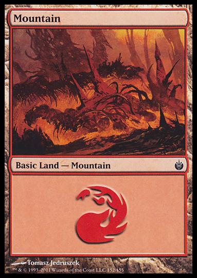 Magic the Gathering: Mirrodin Besieged (Base Set) card 152 Mountain