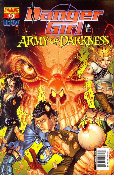 Danger Girl and the Army of Darkness issue 5-B Nick Bradshaw Cover