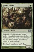 Magic the Gathering: 2013 Core Set (Base Set) card 192 Spiked Baloth