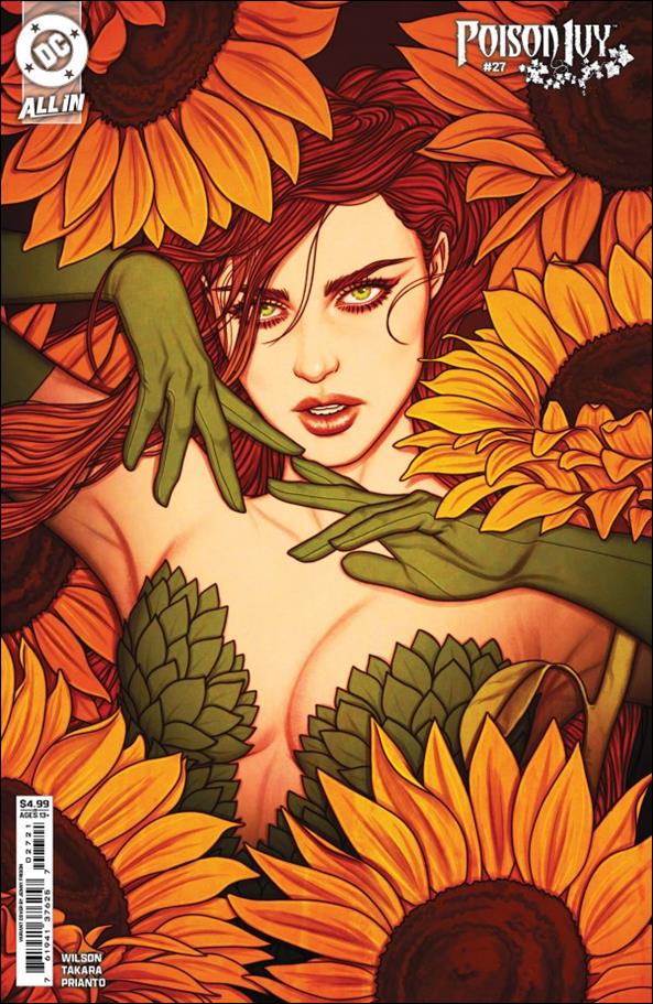 Poison Ivy issue 27-B Jenny Frison Cardstock Cover