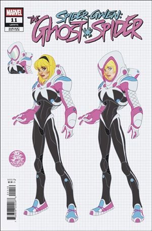 Spider-Gwen: The Ghost-Spider (2024) issue 11-D Mark Brooks Design 1:10 Cover