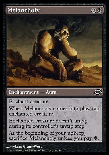 Magic the Gathering: Planar Chaos (Base Set) card 88 Melancholy