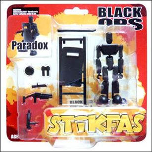 Stikfas Preassembled Blister Regular Pack figure 2 Black Ops Paradox