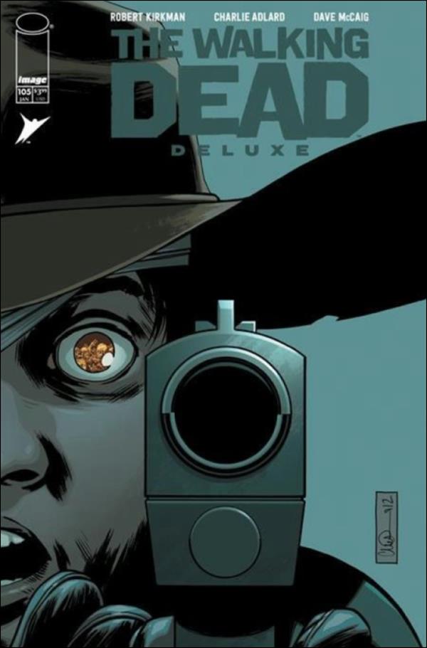 Walking Dead Deluxe issue 105-B Charlie Adlard Cardstock Cover