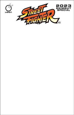 Street Fighter Swimsuit Special 2023 issue 1-C Blank/Sketch Cover