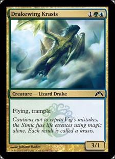 Magic the Gathering: Gatecrash (Base Set) card 157 Drakewing Krasis