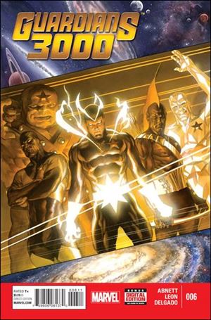 Guardians 3000 issue 6 Alex Ross Cover