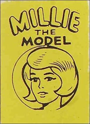 Marvel Mini-Books: Millie the Model issue nn-F Yellow Cover