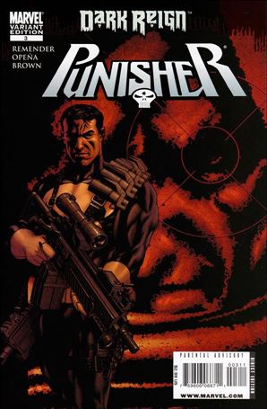 Punisher (2009) issue 3-B Target The Hood Cover