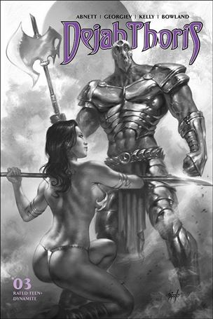Dejah Thoris (2019) issue 3-H Lucio Parrillo 1:10 Black and White Cover
