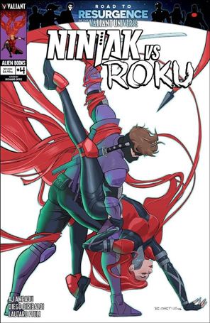 Ninjak Versus Roku Cover Image 2