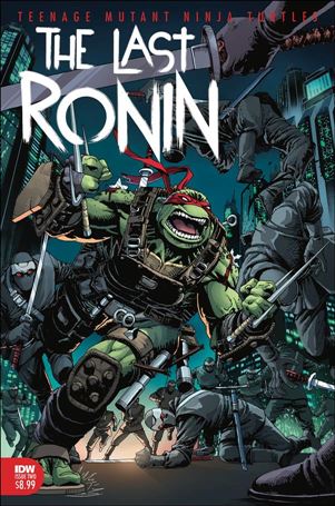 Teenage Mutant Ninja Turtles: The Last Ronin issue 2 Esau & Issac Escorza Cover