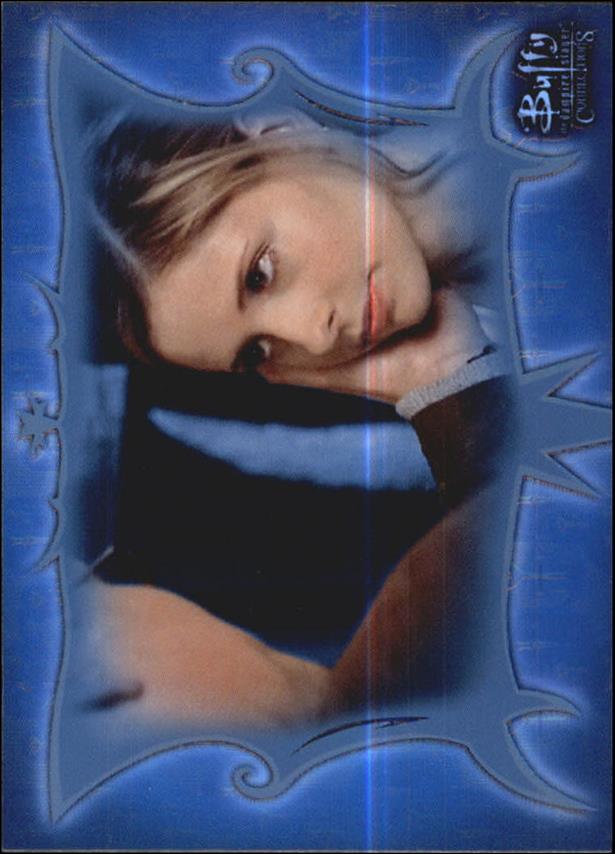 Buffy the Vampire Slayer: Connections (Base Set) card 50 Giles + Buffy: Central Connection