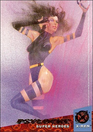 1994 Fleer Ultra X-Men (Base Set) card 7 Psylocke