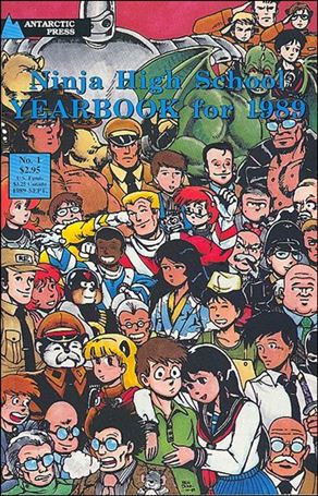 Ninja High School Yearbook (1989) Cover Image 1