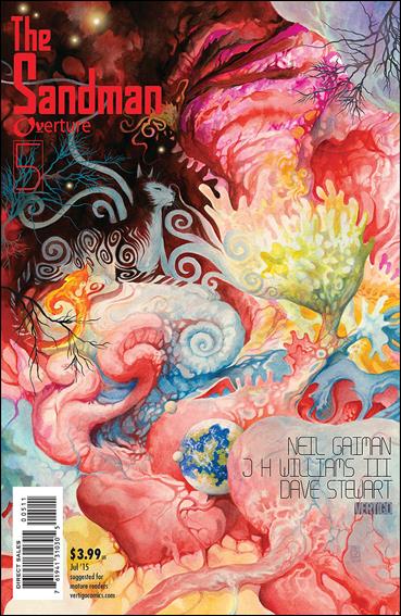 Sandman: Overture issue 5 J.H. Williams III Cover
