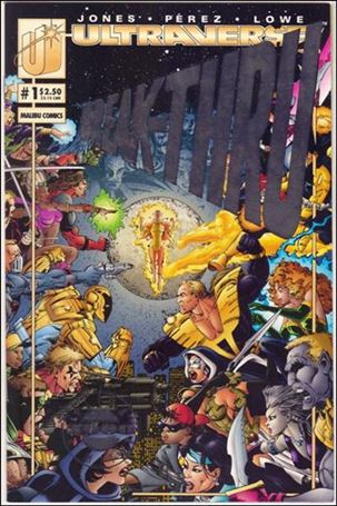 Break-Thru issue 1-B Ultra Limited Silver Foil Cover 1/5000