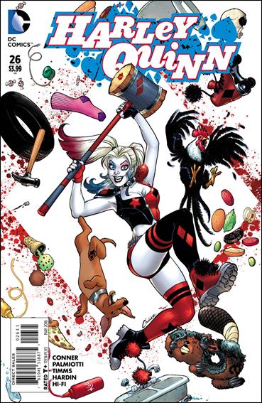 Harley Quinn (2014) issue 26-C Amanda Conner 1:25 Cover