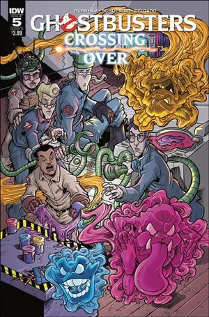 Ghostbusters: Crossing Over issue 5-B Tim Lattie Cover