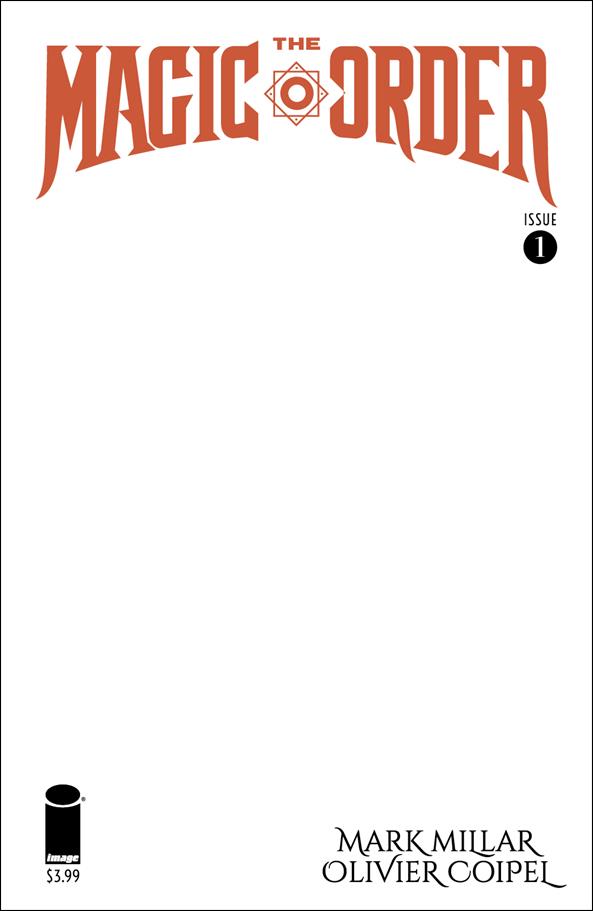 Magic Order issue 1-D Blank Cover