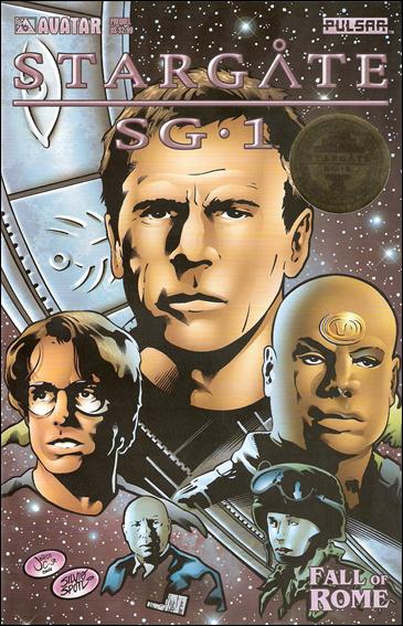Stargate SG-1: Fall of Rome Prequel issue 1-E New York Gold Seal Cover 1/750