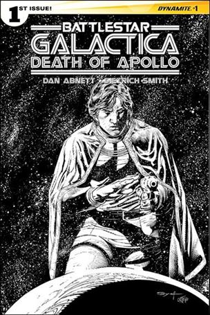(Classic) Battlestar Galactica: The Death of Apollo issue 1-F Ardian Syaf 1:20 Black & White Cover