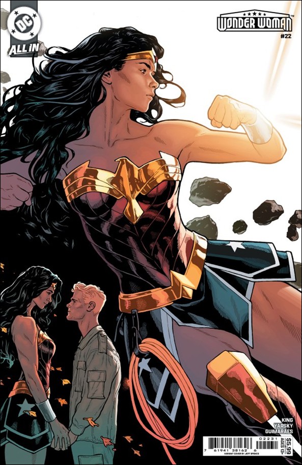 Wonder Woman (2023) issue 22-C Jeffrey Spokes Cardstock Cover