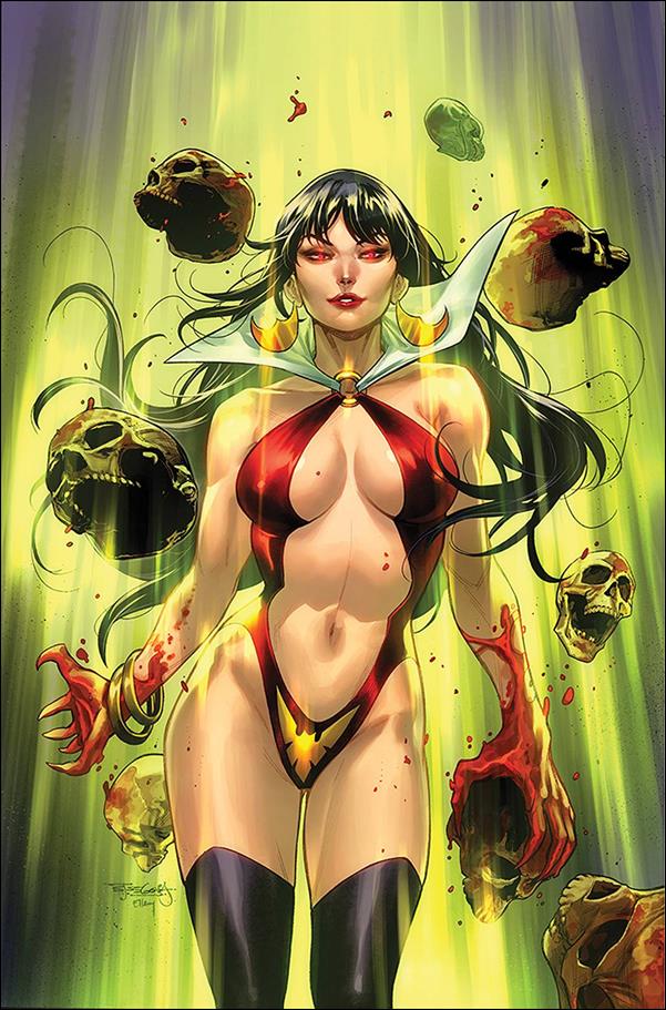 Vengeance of Vampirella (2019) issue 16-F Stephen Segovia 1:10 Virgin Cover