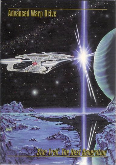 Star Trek Master Series: Series 1 (Base Set) card 34 Advanced Warp Drive