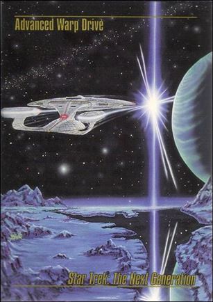 Star Trek Master Series: Series 1 (Base Set) card 34 Advanced Warp Drive