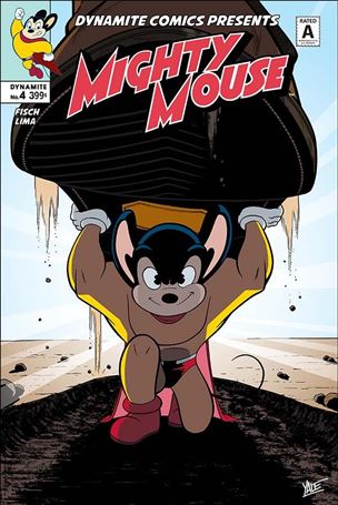 Mighty Mouse (2017) issue 4-B Vale Stewart Cover