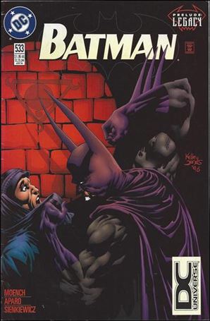 Batman (1940) issue 533-B DC Universe UPC (2nd Printing)