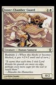 Magic the Gathering: Saviors of Kamigawa (Base Set) card 13 Inner-Chamber Guard