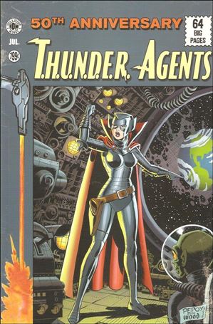 T.H.U.N.D.E.R. Agents, 50th Anniversary Special issue 1-B Andrew Pepoy Subscription Cover