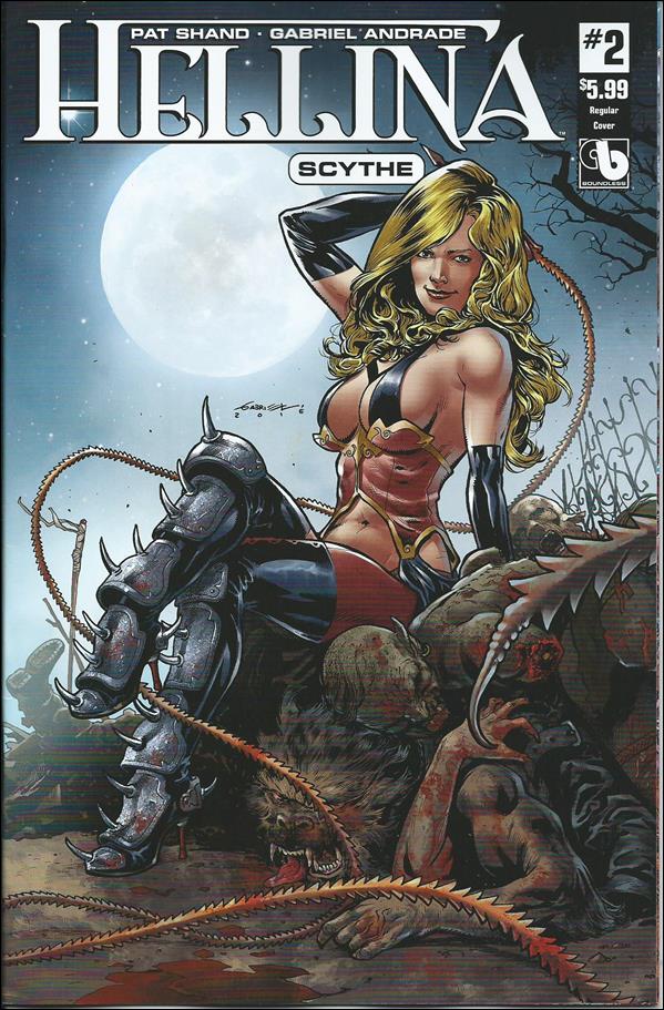 Hellina: Scythe issue 2 Gabriel Andrade Cover