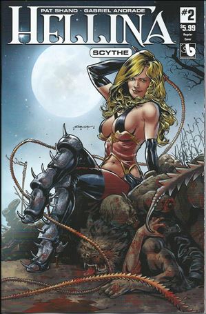Hellina: Scythe issue 2 Gabriel Andrade Cover