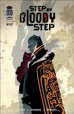 Step by Bloody Step issue 3 Matias Bergara Cover
