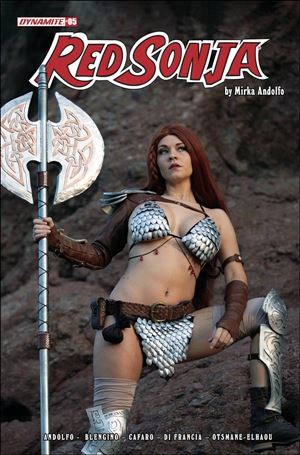 Red Sonja (2021) issue 5-E Cosplay Photo Cover