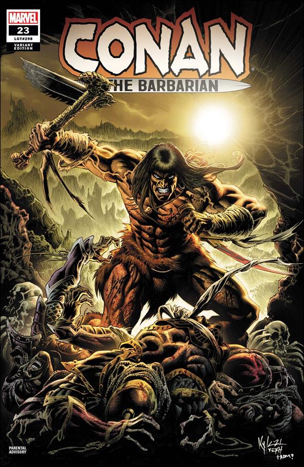 Conan the Barbarian (2019) issue 23-B Kyle Hotz Cover